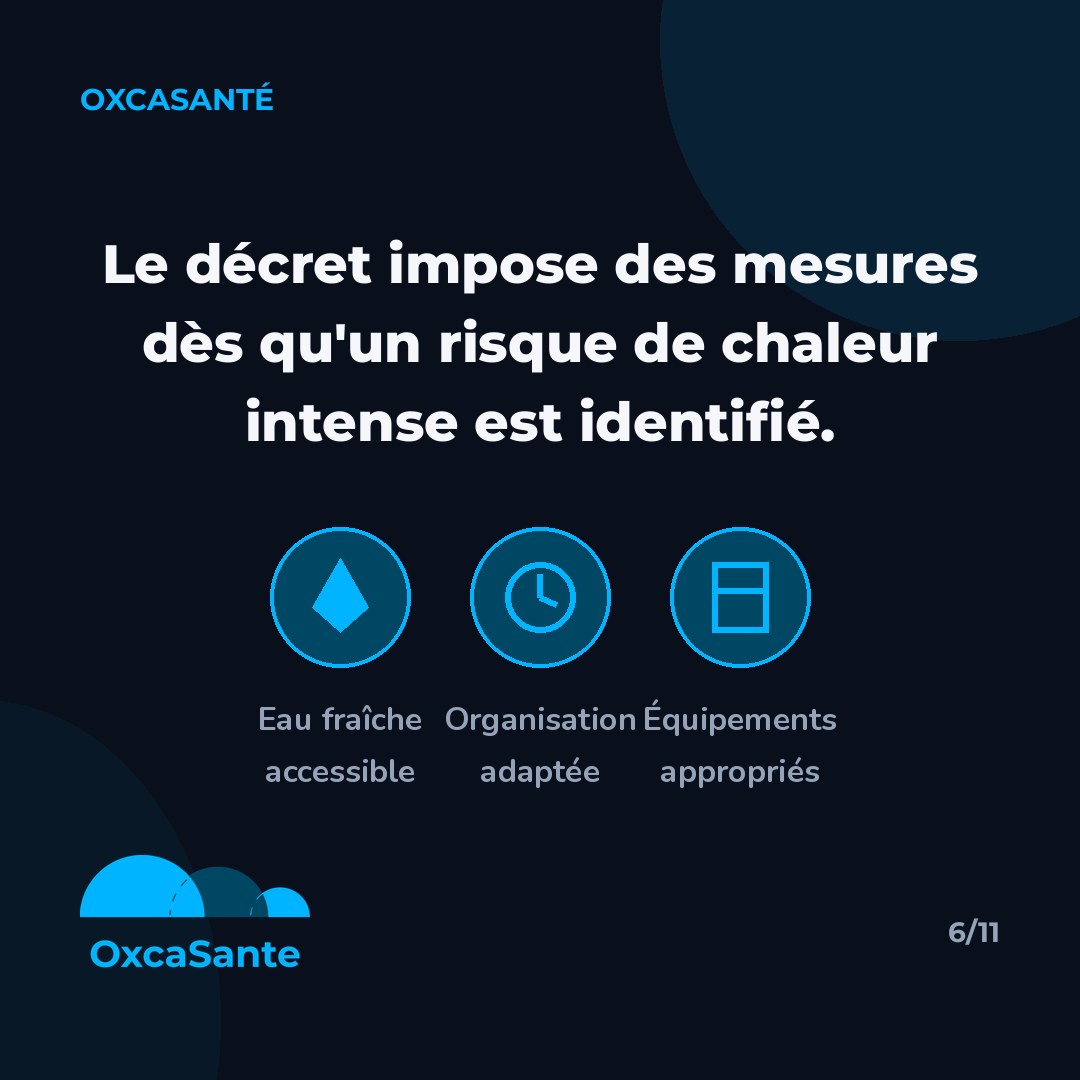 Slide 6 du carrousel : eau fraîche accessible, organisation adaptée, équipements appropriés