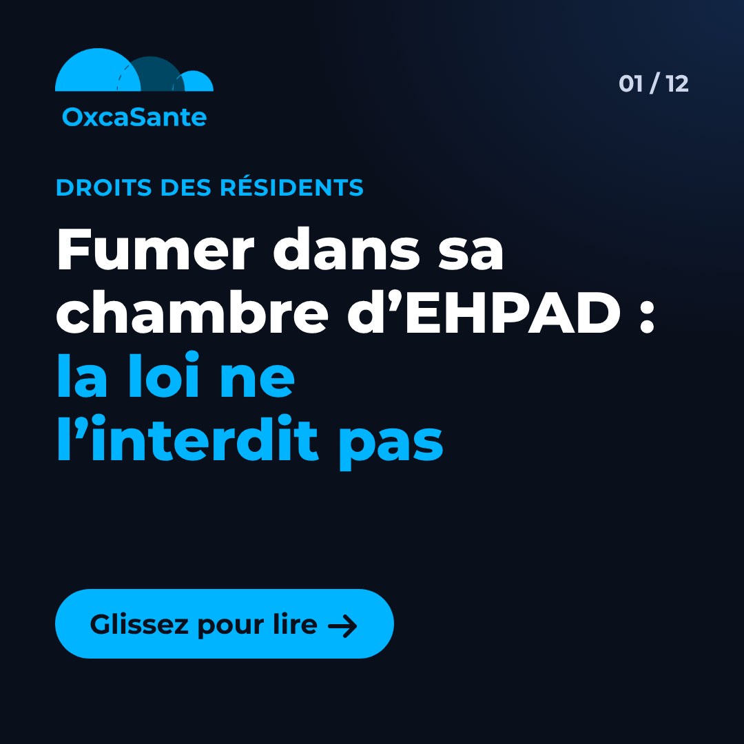 Slide 1 du carrousel&nbsp;: fumer dans sa chambre d'EHPAD, la loi ne l'interdit pas