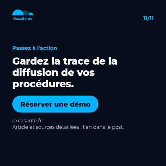 Slide du carrousel&nbsp;: gardez la trace de la diffusion de vos procédures, réserver une démo