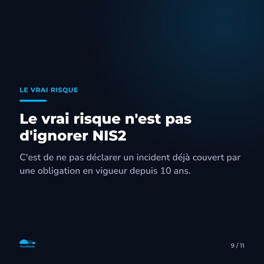 Slide du carrousel&nbsp;: le vrai risque n'est pas d'ignorer NIS2
