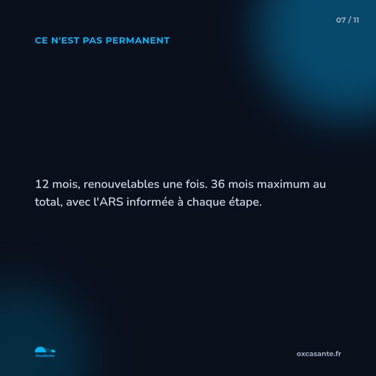 Slide du carrousel&nbsp;: 12 mois renouvelables une fois, 36 mois maximum au total
