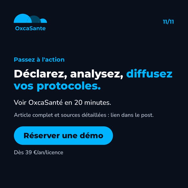 Slide du carrousel&nbsp;: voir OxcaSanté en 20 minutes