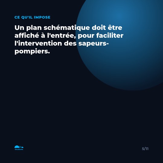 Slide du carrousel&nbsp;: un plan schématique doit être affiché à l'entrée de l'établissement