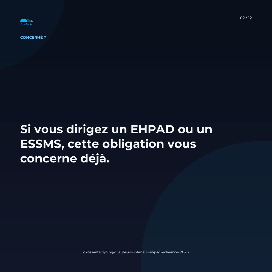 Slide 2 du carrousel : si vous dirigez un EHPAD ou un ESSMS, cette obligation vous concerne déjà